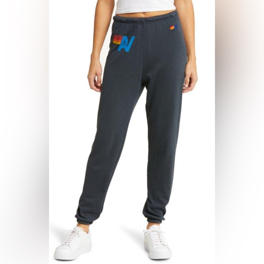 Aviator Nation Logo Sweatpants Charcoal